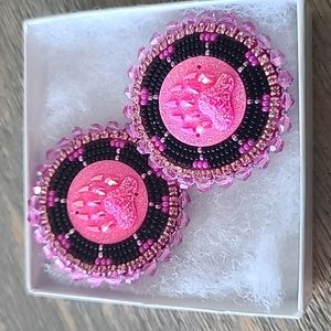 Handmade beaded earrings
